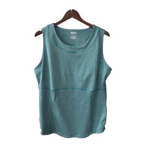 Duluth Trading Co Teal Grow Getter  Tank Top Size L Women NWOT
